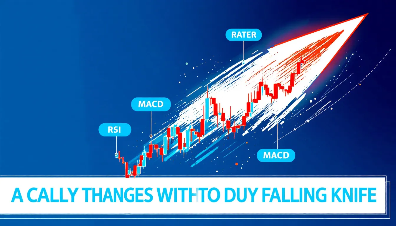 Different indicators used to identify a falling knife in trading.